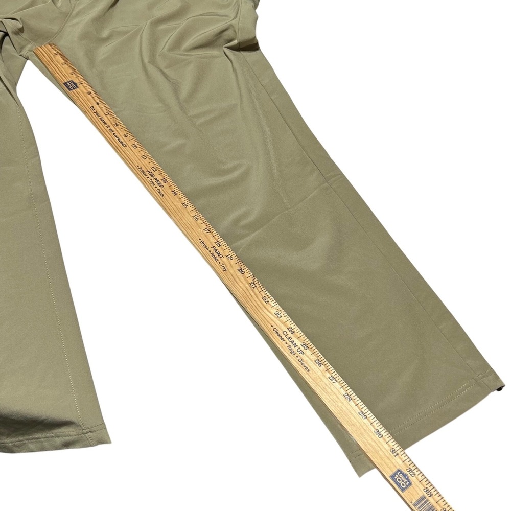 Public Rec Workday Pants Khaki Tan Straight Leg Mens 40x32 Stretch Performance - Picture 2 of 8
